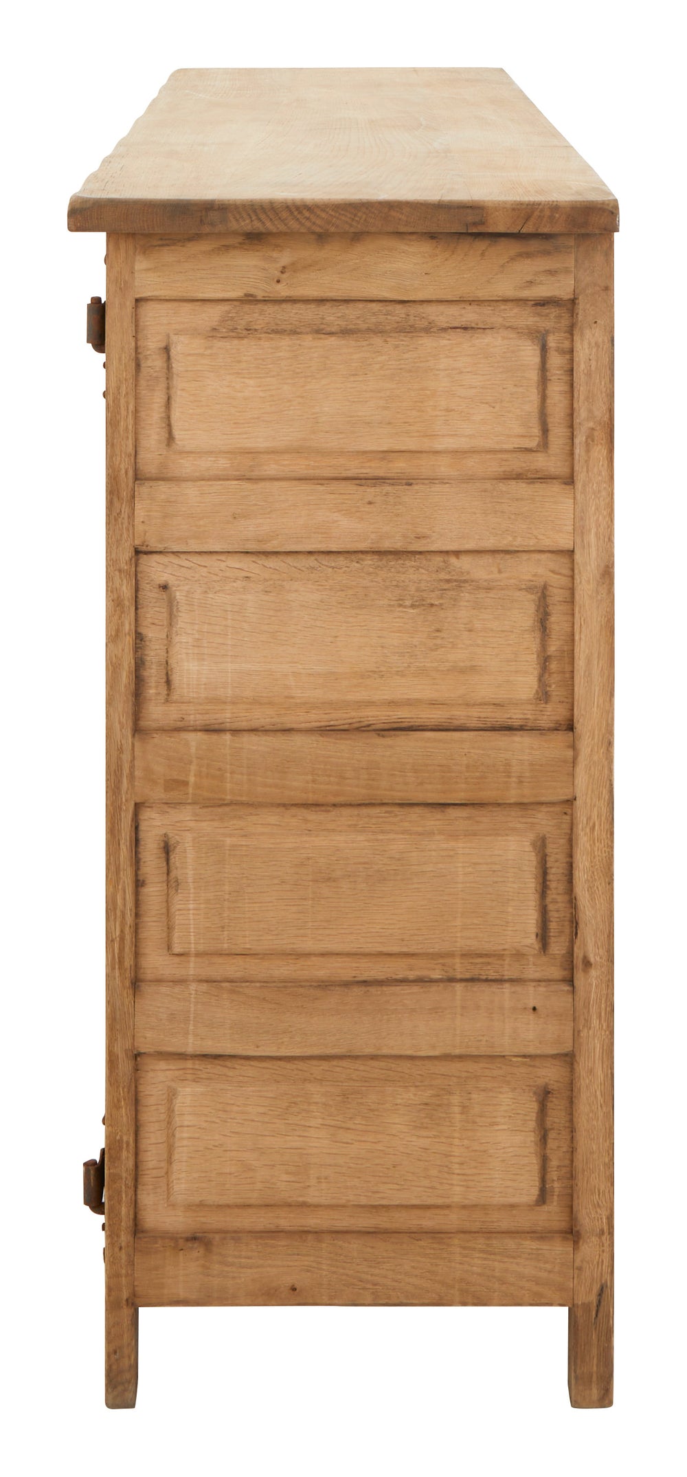 Vintage Brutalist Wood Sideboard