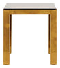 Vintage Square Brass Side Table