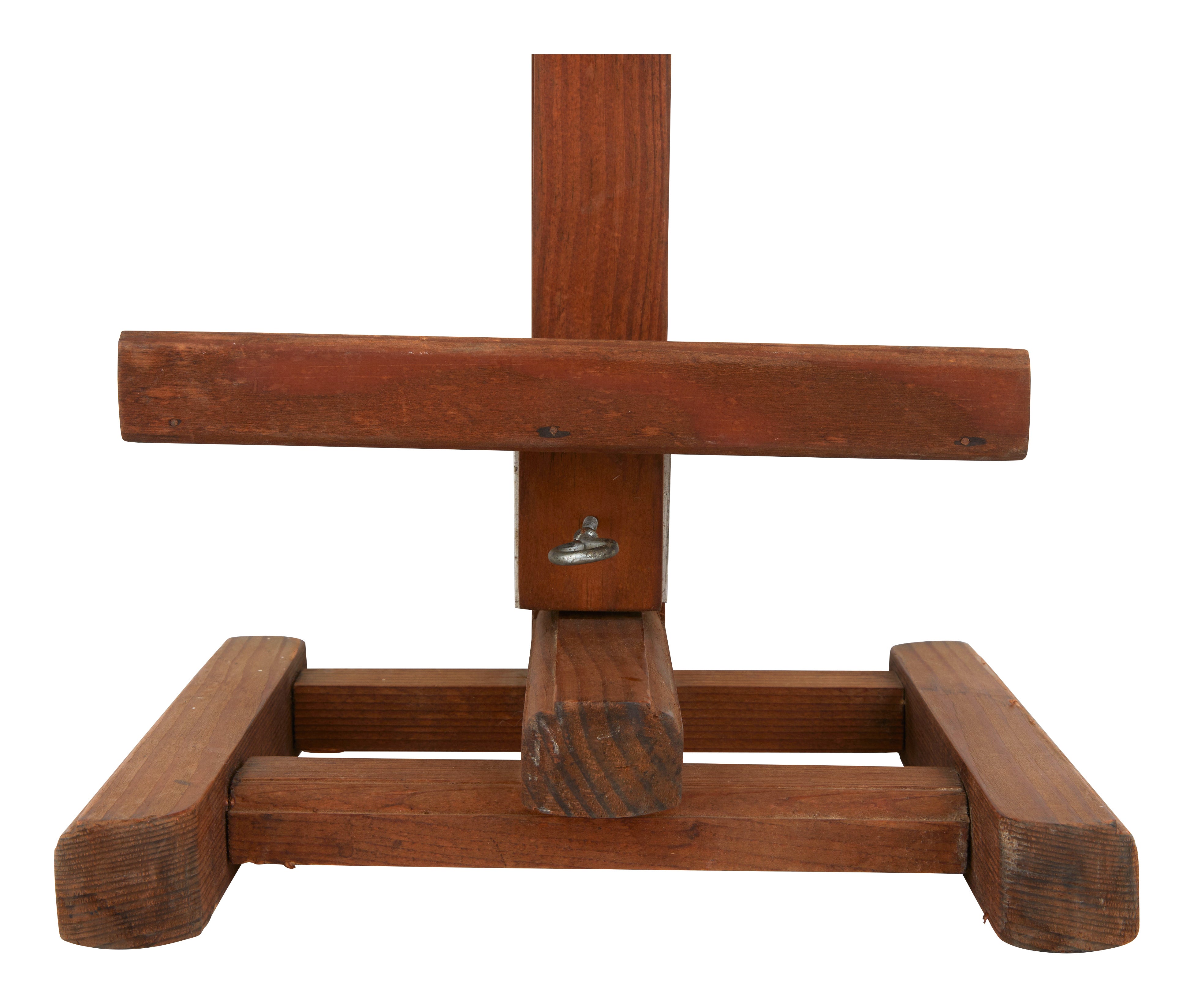 Large Vintage Wood Tabletop Easel & Jayson Home