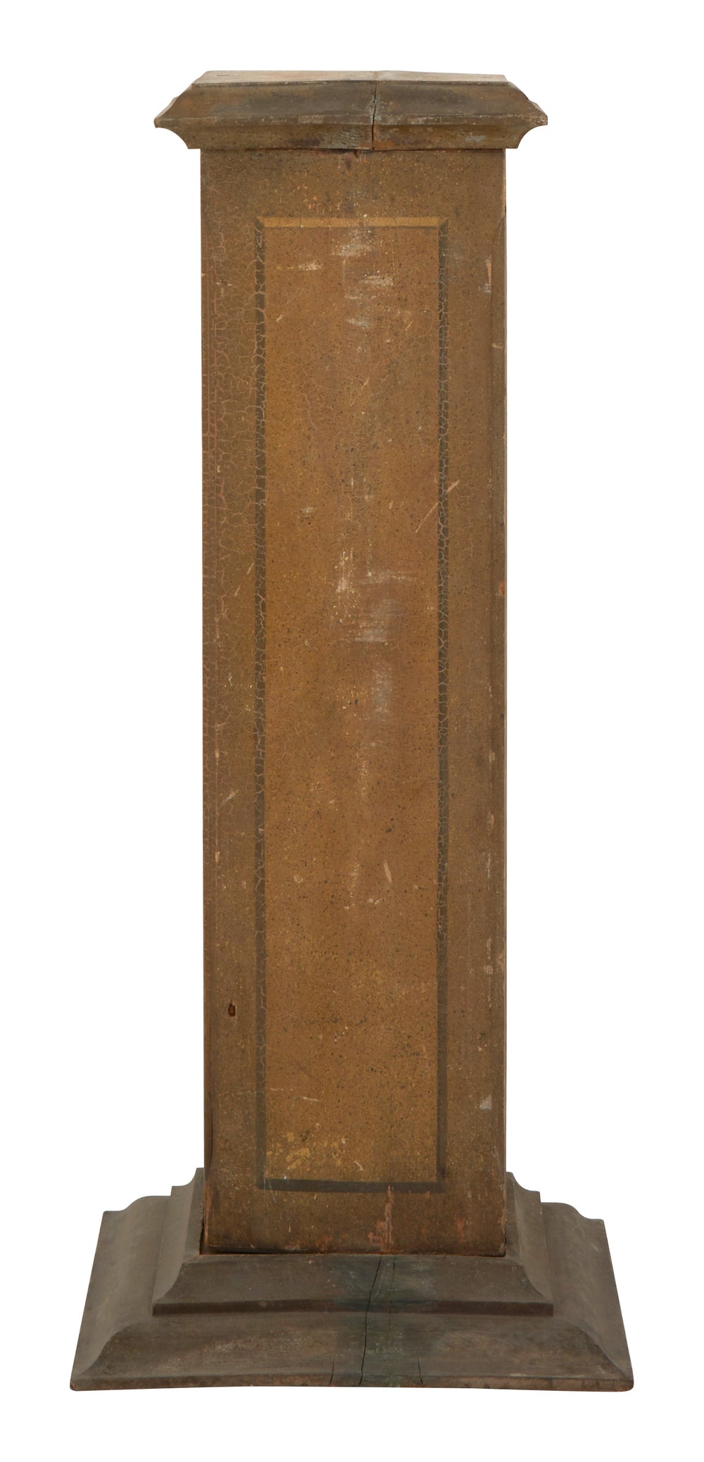 Antique Painted Wood Column