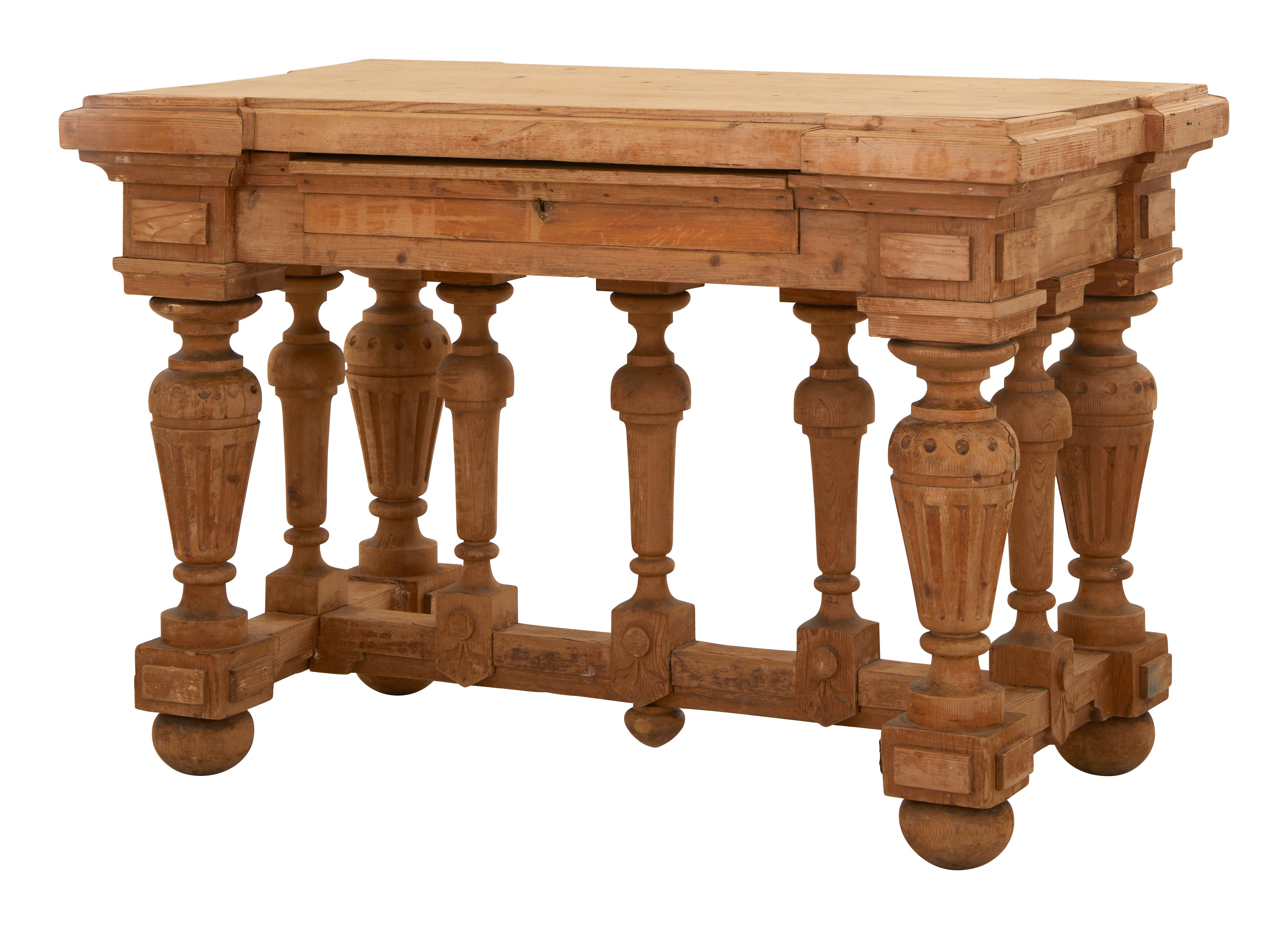 Antique Carved Wood Table Jayson Home - Main Image