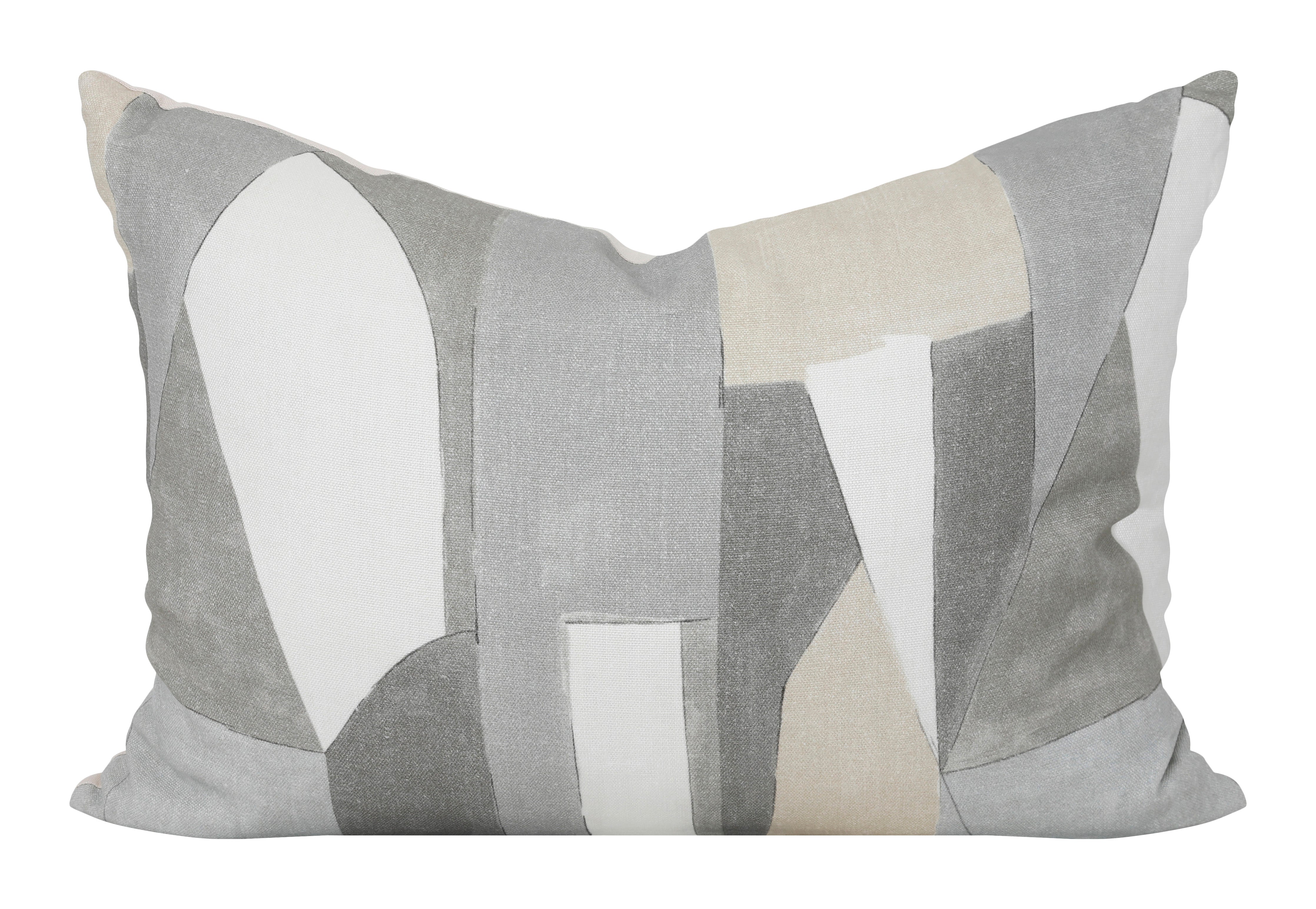 Grey Decorative Knife Edge Throw Pillows – Chronos Stores