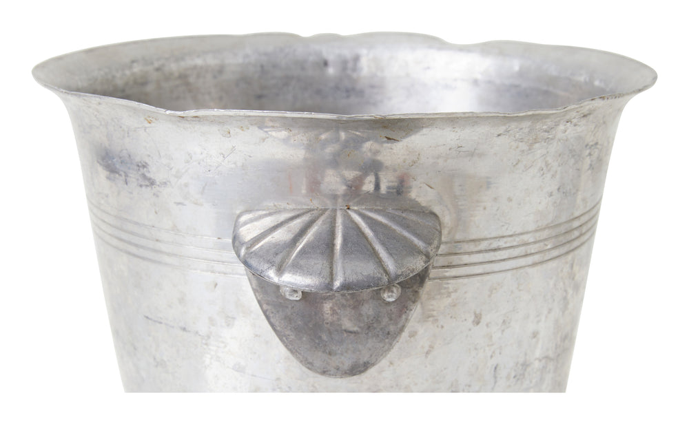 Vintage French Metal Ice Bucket