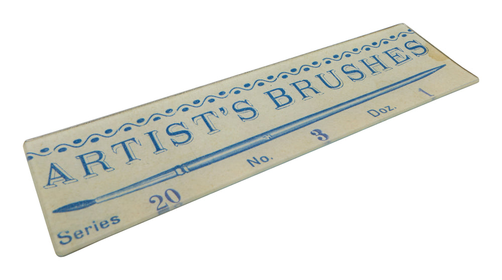 ARTIST'S BRUSHES TRAY