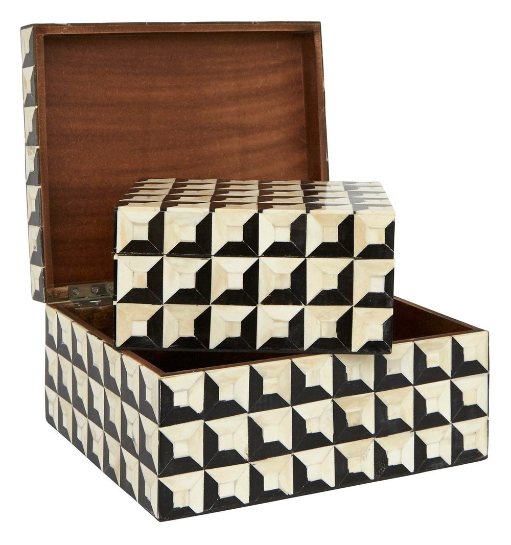Coffered Inlay Boxes