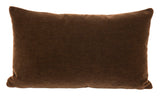Chocolate Mohair Pillows