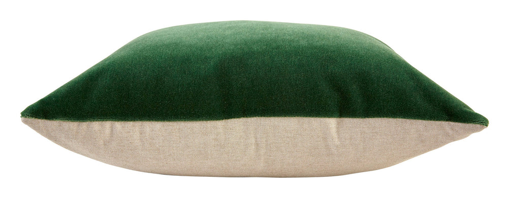 Emerald Mohair Pillows