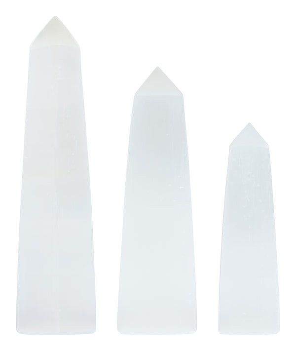 Selenite Obelisks