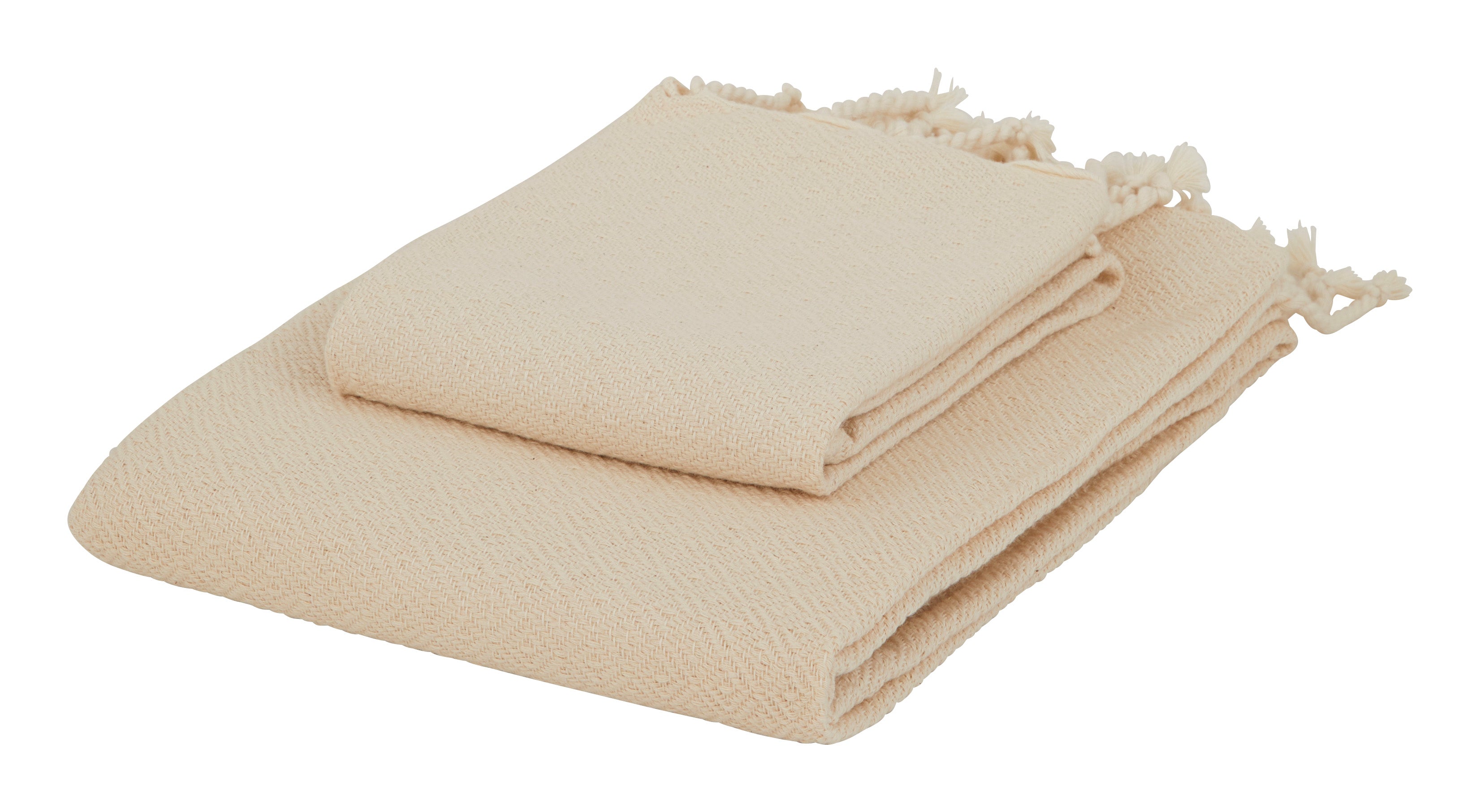 Hammam Cream Diamond Towels