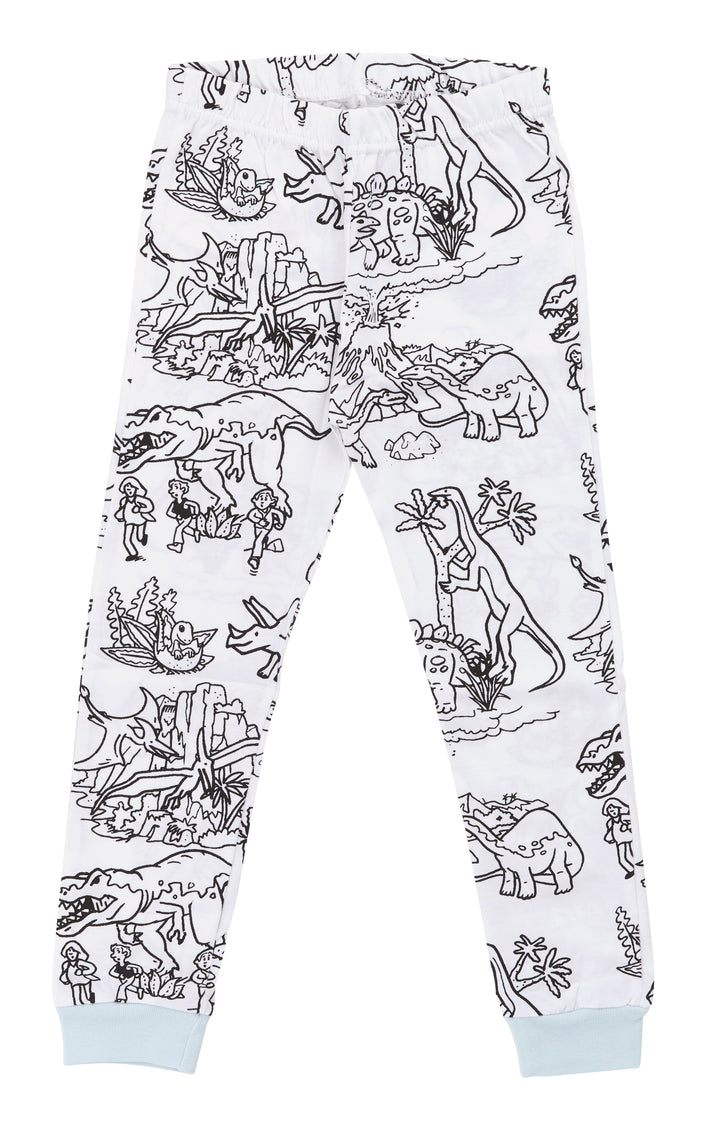 Dinosaur Coloring Pajama Set