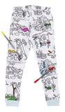 Dinosaur Coloring Pajama Set