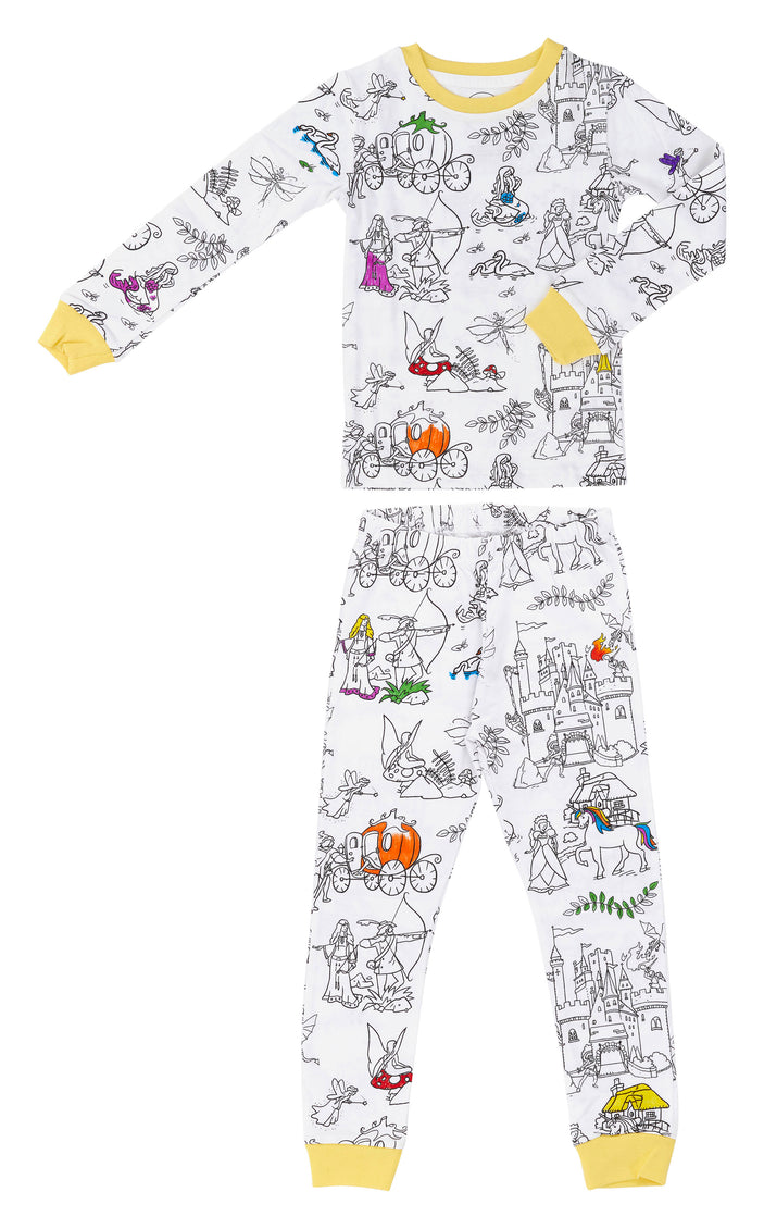 Fairytale Coloring Pajama Set
