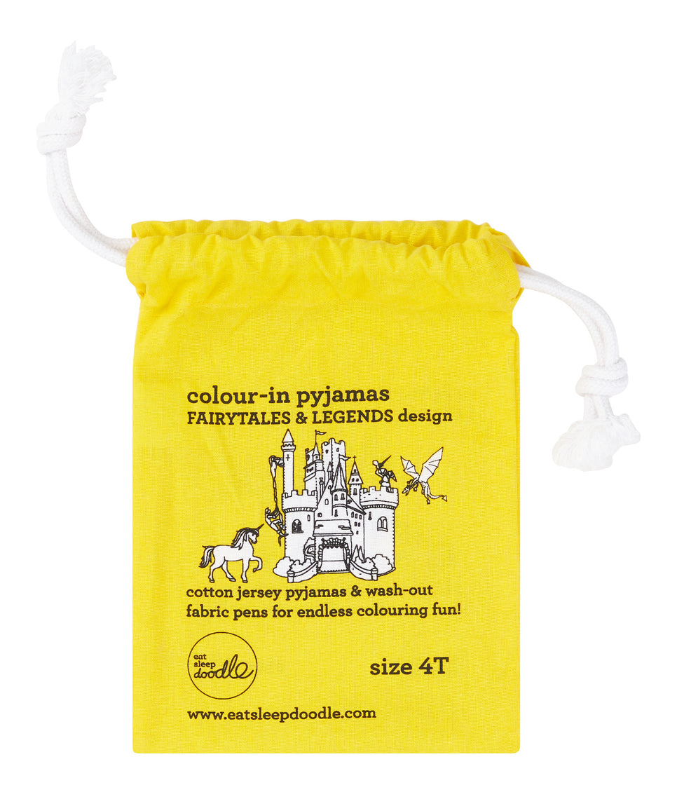 Fairytale Coloring Pajama Set