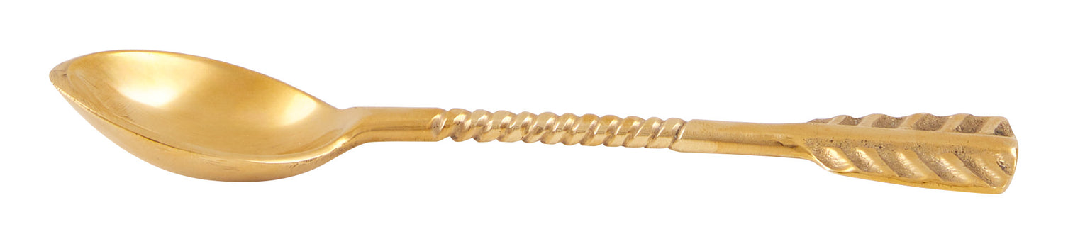 Brass Arrow Teaspoon