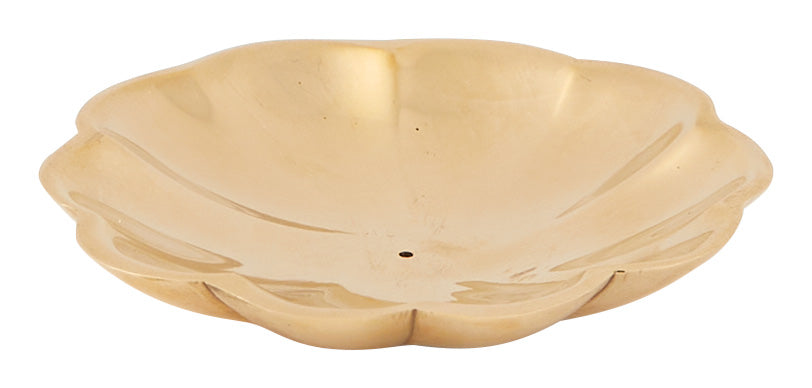 Brass Flower Incense Holder