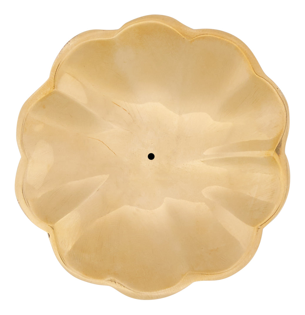 Brass Flower Incense Holder