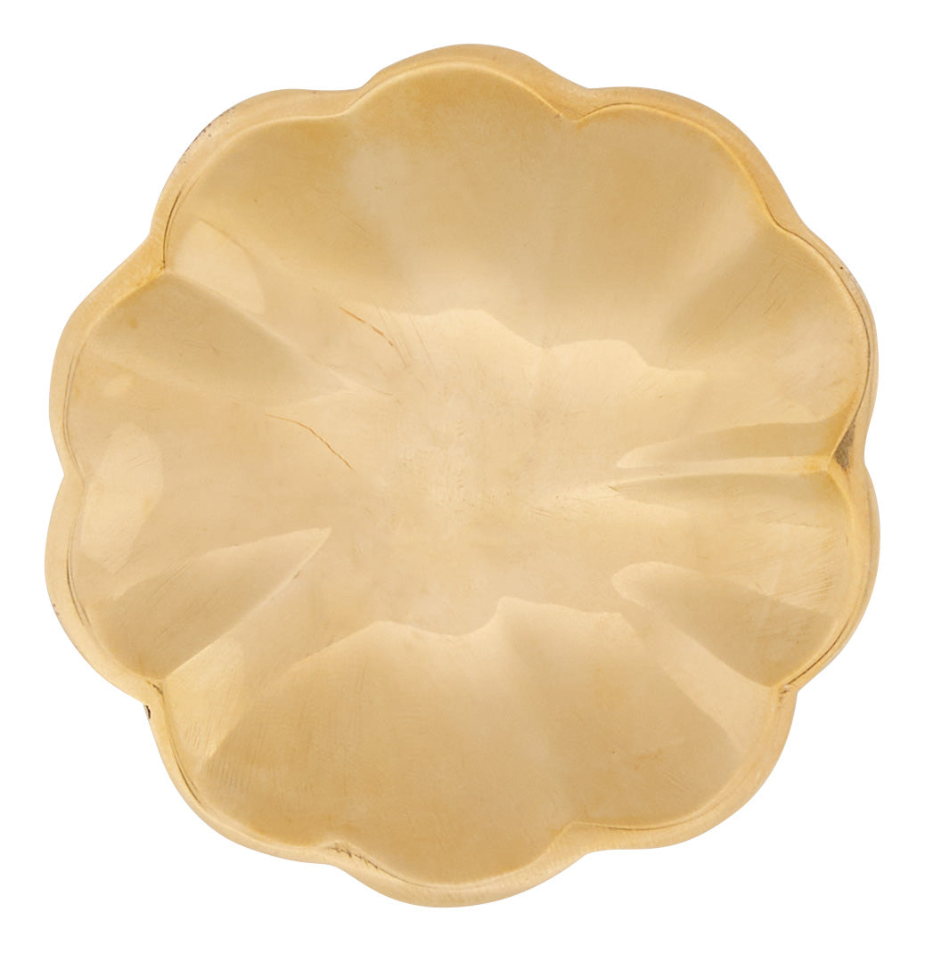 Brass Flower Incense Holder