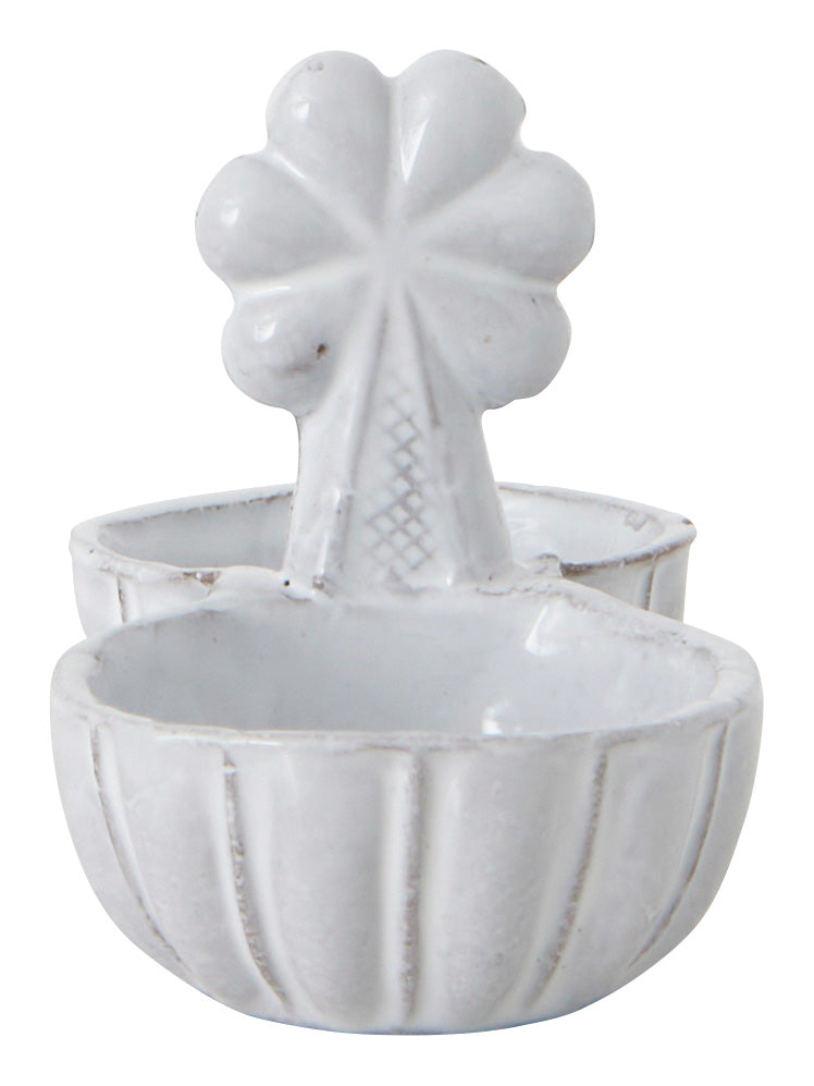 Astier de Villatte Clover Salt & Pepper Cellar