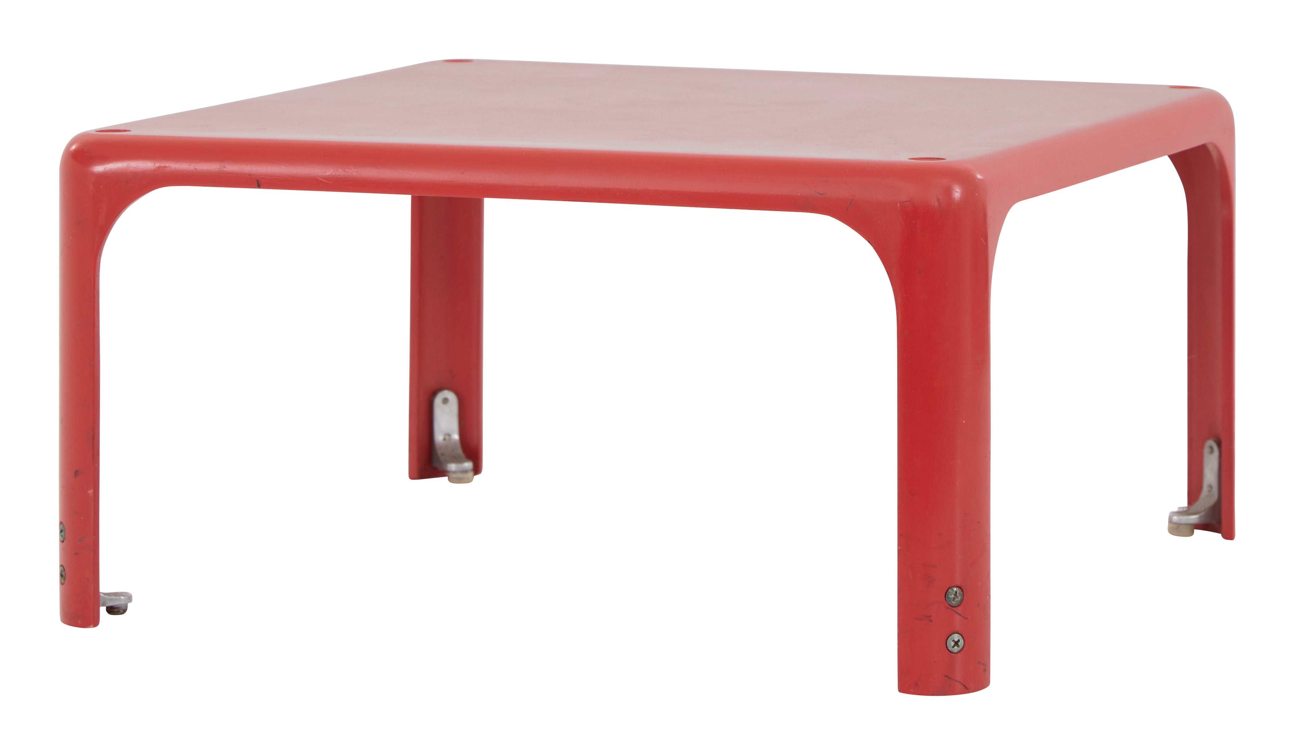 Vintage Red Side Table