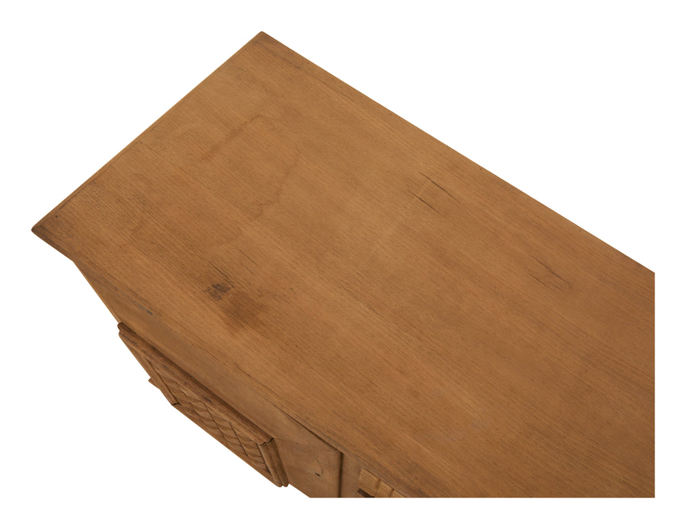 Vintage Stripped Oak Sideboard