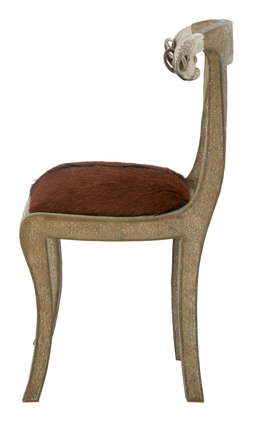 Vintage Rams Head Chair