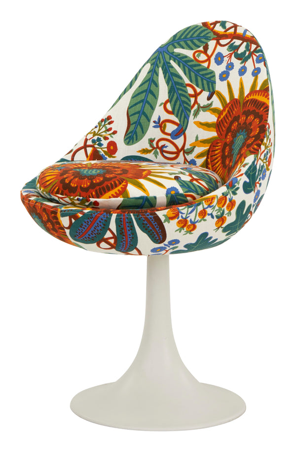 Vintage Upholstered Tulip Chair