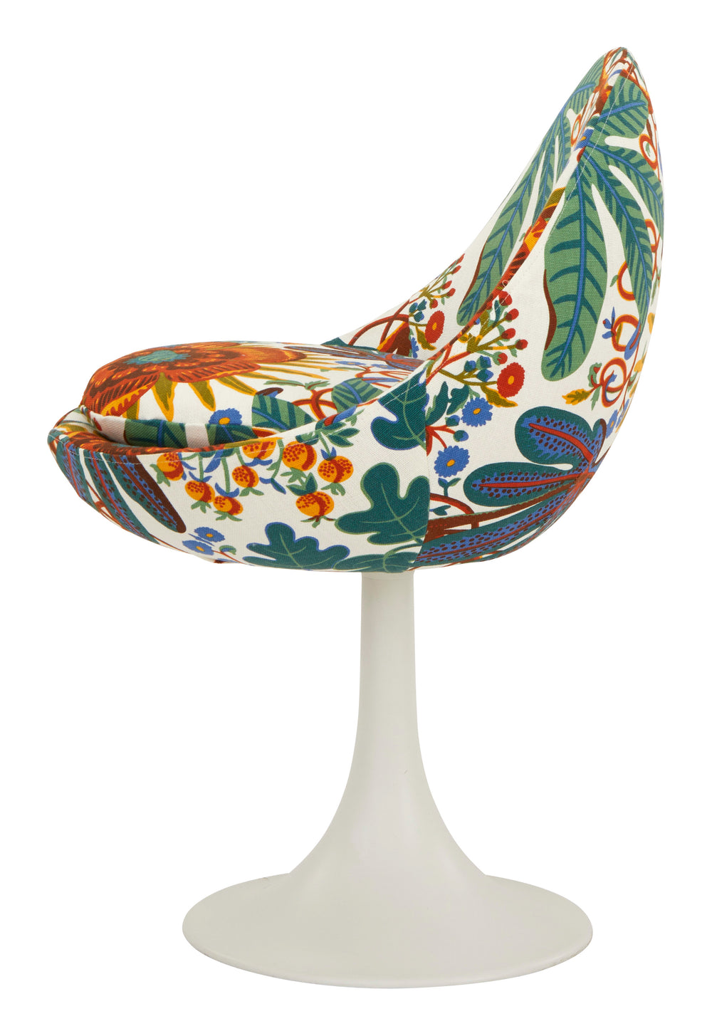 Vintage Upholstered Tulip Chair