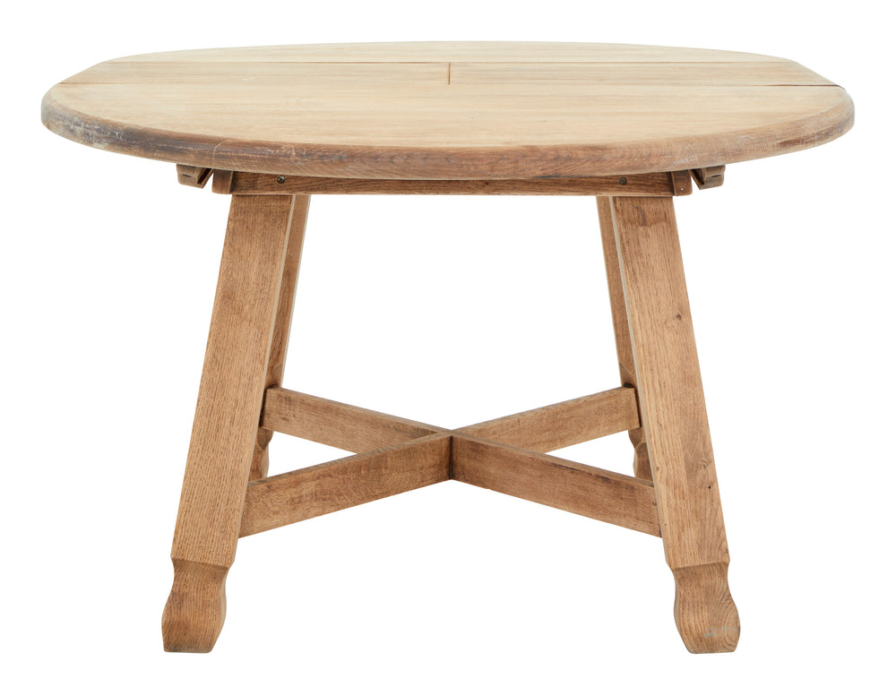 Vintage Round Extension Table