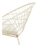 Vintage White Hoop Chair