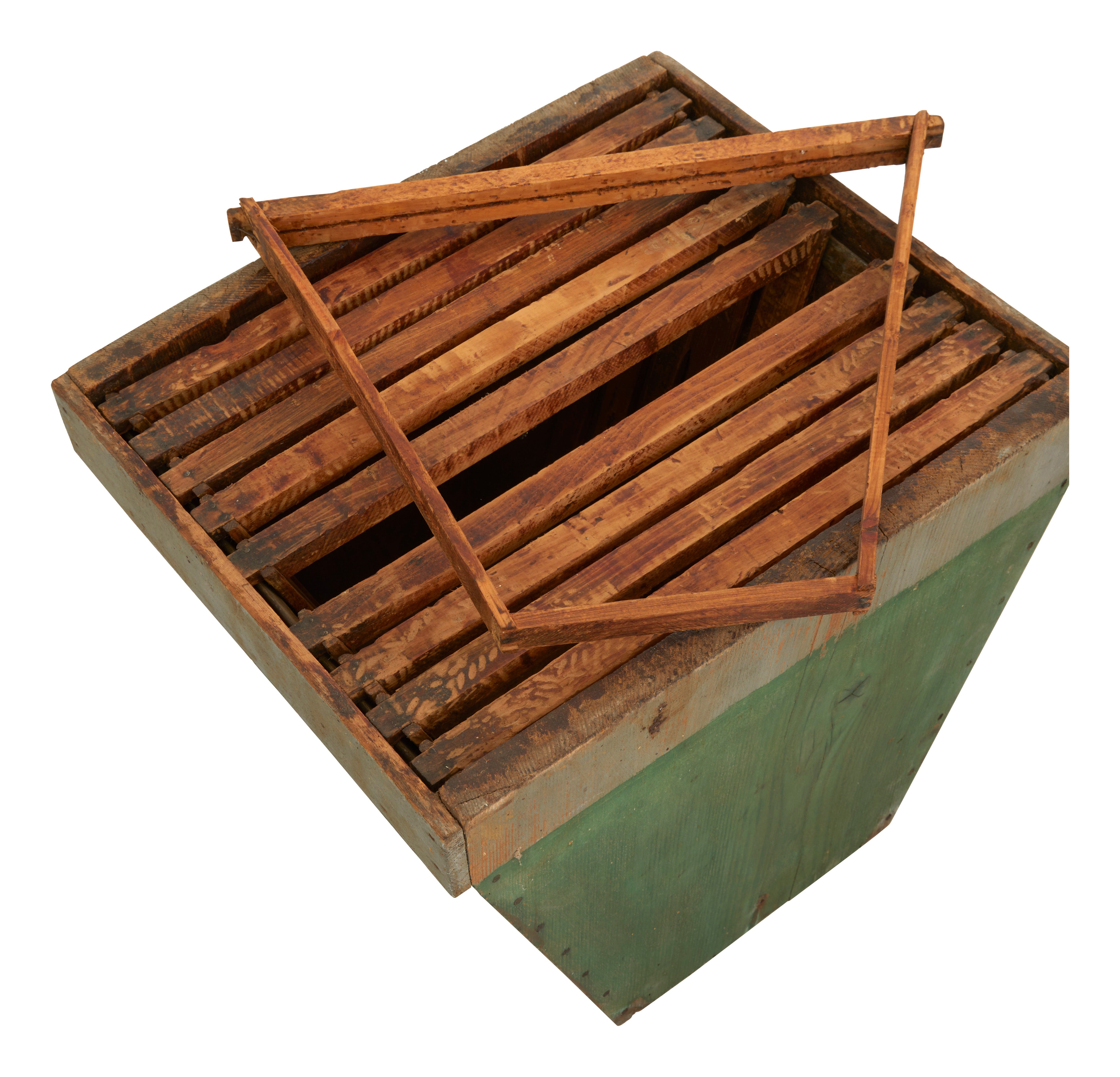Vintage Wood Beehive