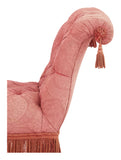 Antique Pink Napoleon III Slipper Chair