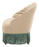 Antique Italian Linen Settee