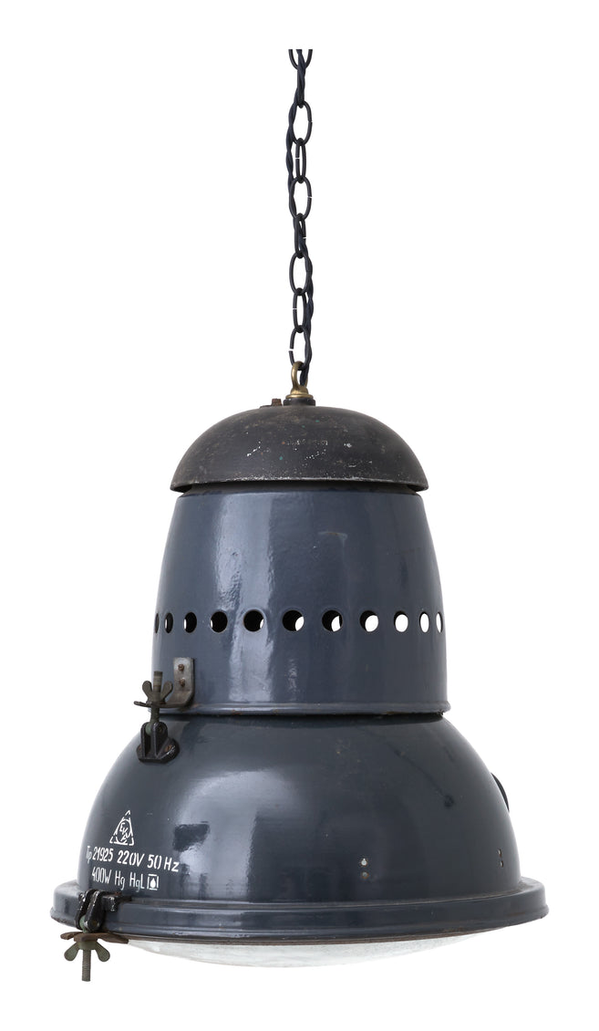 Vintage Black Factory Pendant