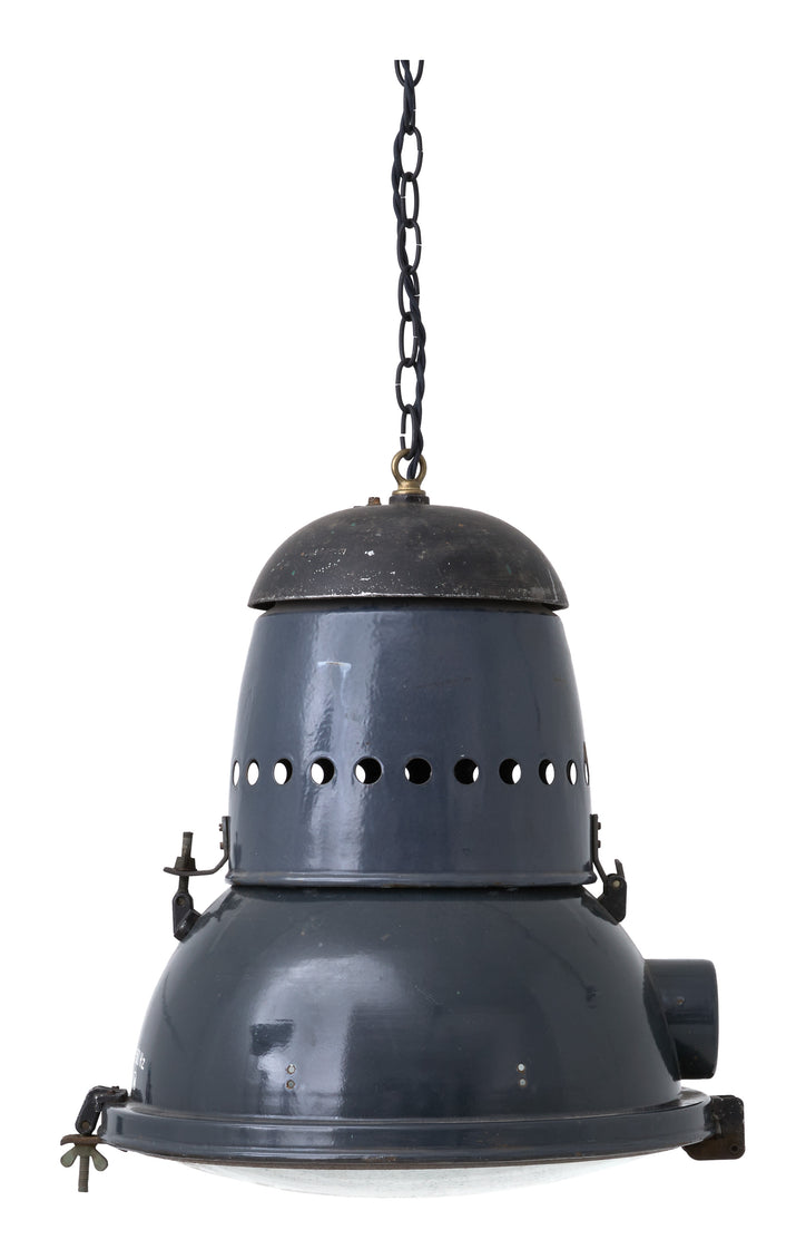 Vintage Black Factory Pendant