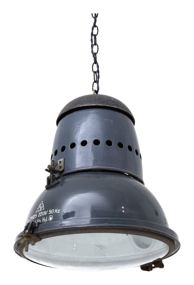 Vintage Black Factory Pendant