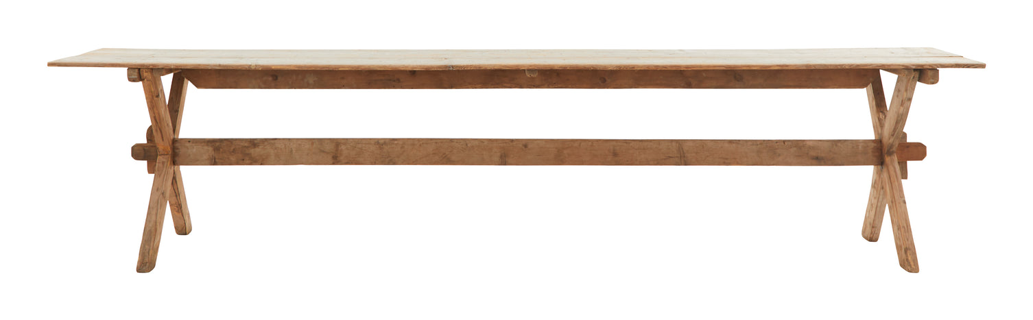 Antique Wood Harvest Table