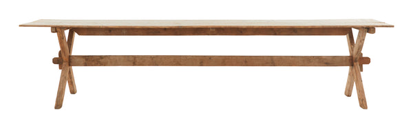 Antique Wood Harvest Table