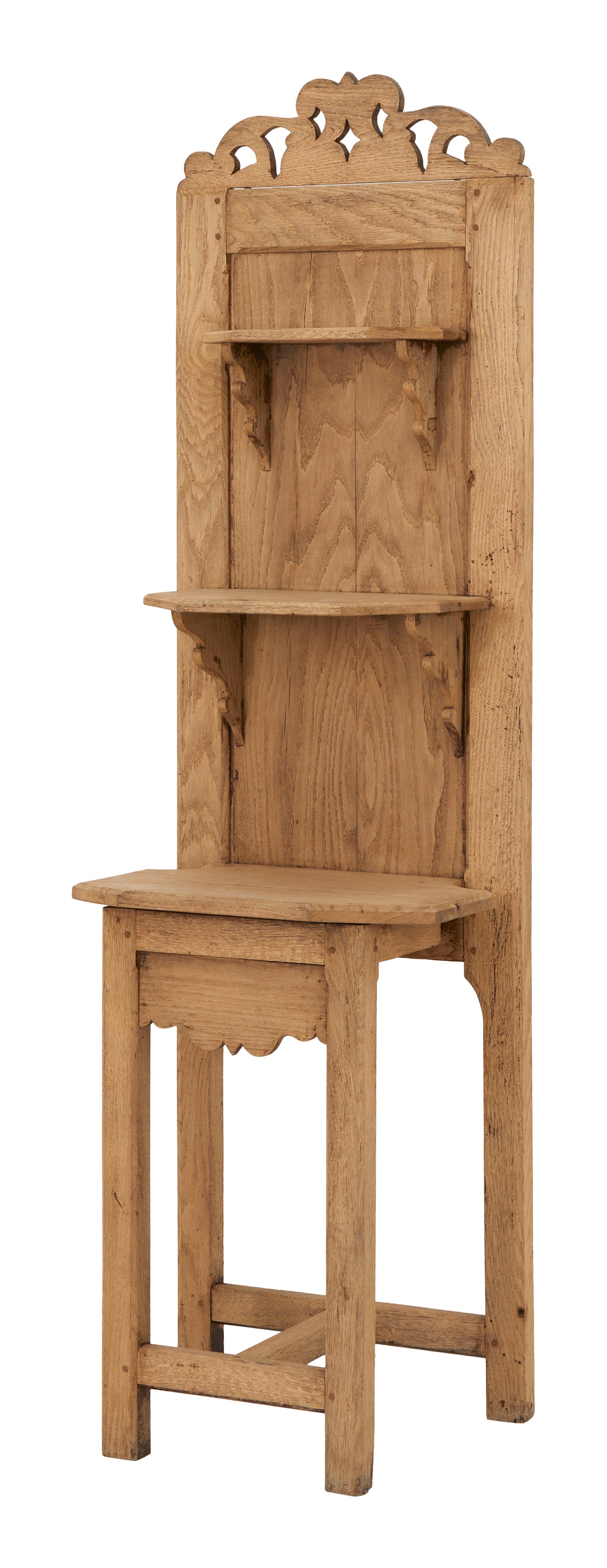 Vintage Wood Entry Hall Etagere & Jayson Home