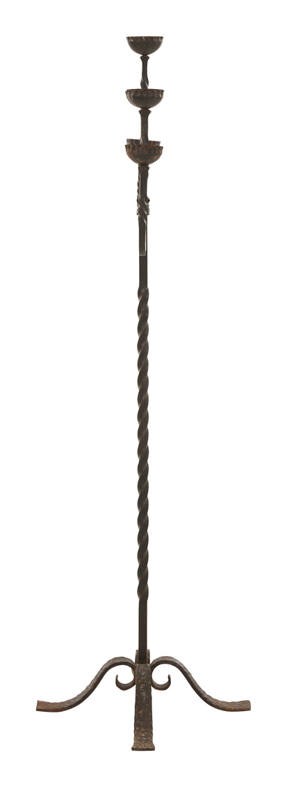 Vintage Iron Candelabra