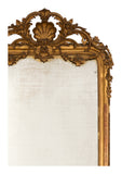 Antique Louis Philippe Gilt Floor Mirror