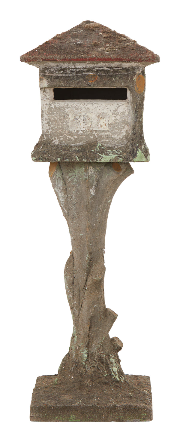 Antique Faux Bois Mailbox