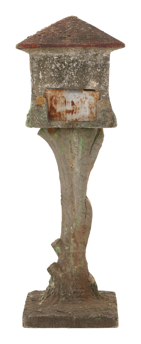 Antique Faux Bois Mailbox