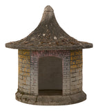 Antique Concrete Dog House