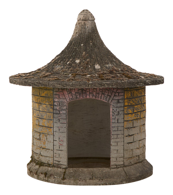 Antique Concrete Dog House