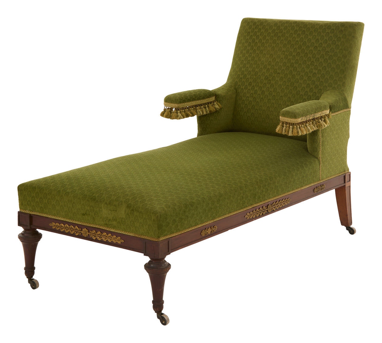 Antique Napoleon III Reclining Chaise