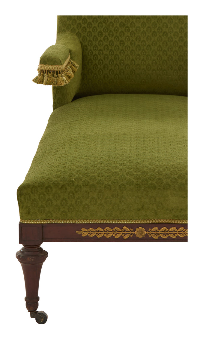 Antique Napoleon III Reclining Chaise