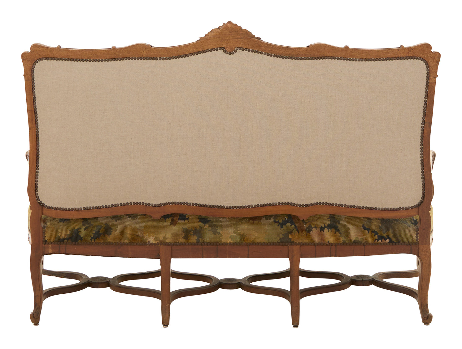 Antique Louis XV Needlepoint Settee