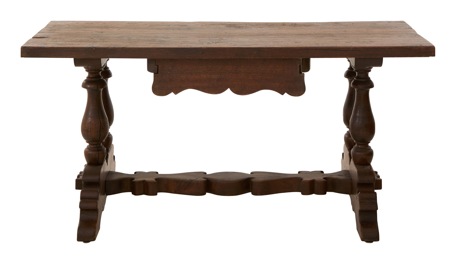 Antique Trestle Desk