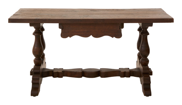 Antique Trestle Desk