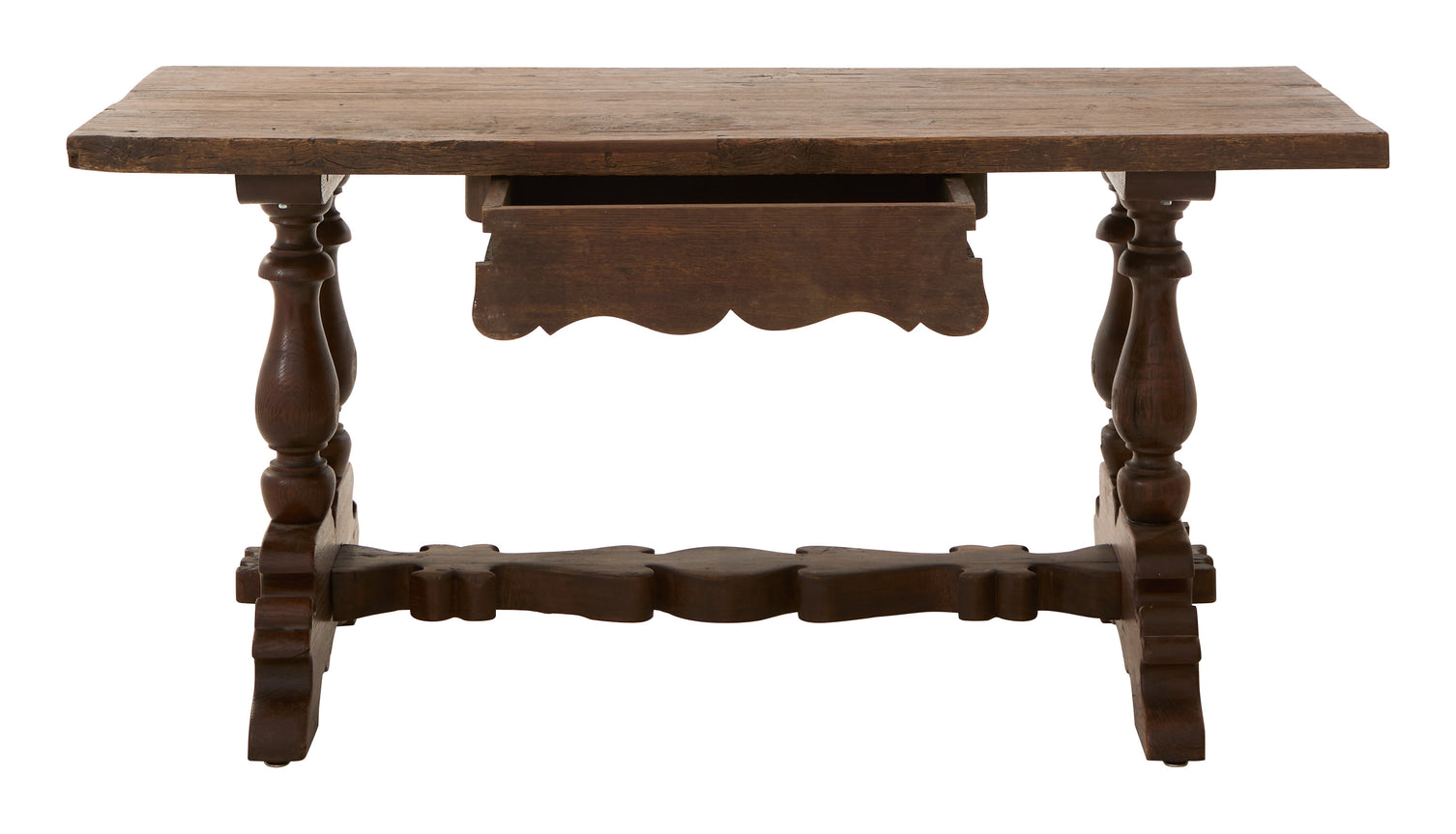 Antique Trestle Desk